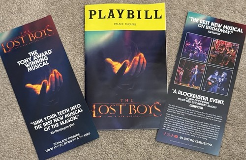 The lost boys musical broadway - the,