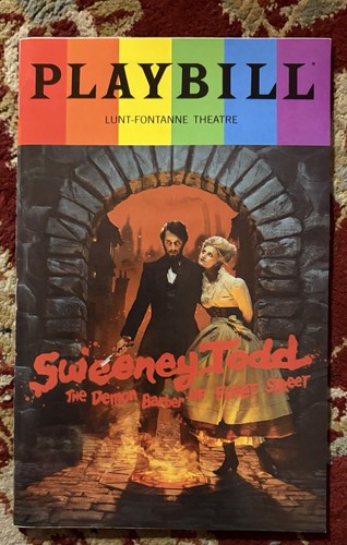 Sweeney todd pride playbill - sweeney,